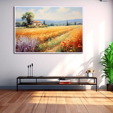 Tableau De Paysage De Campagne